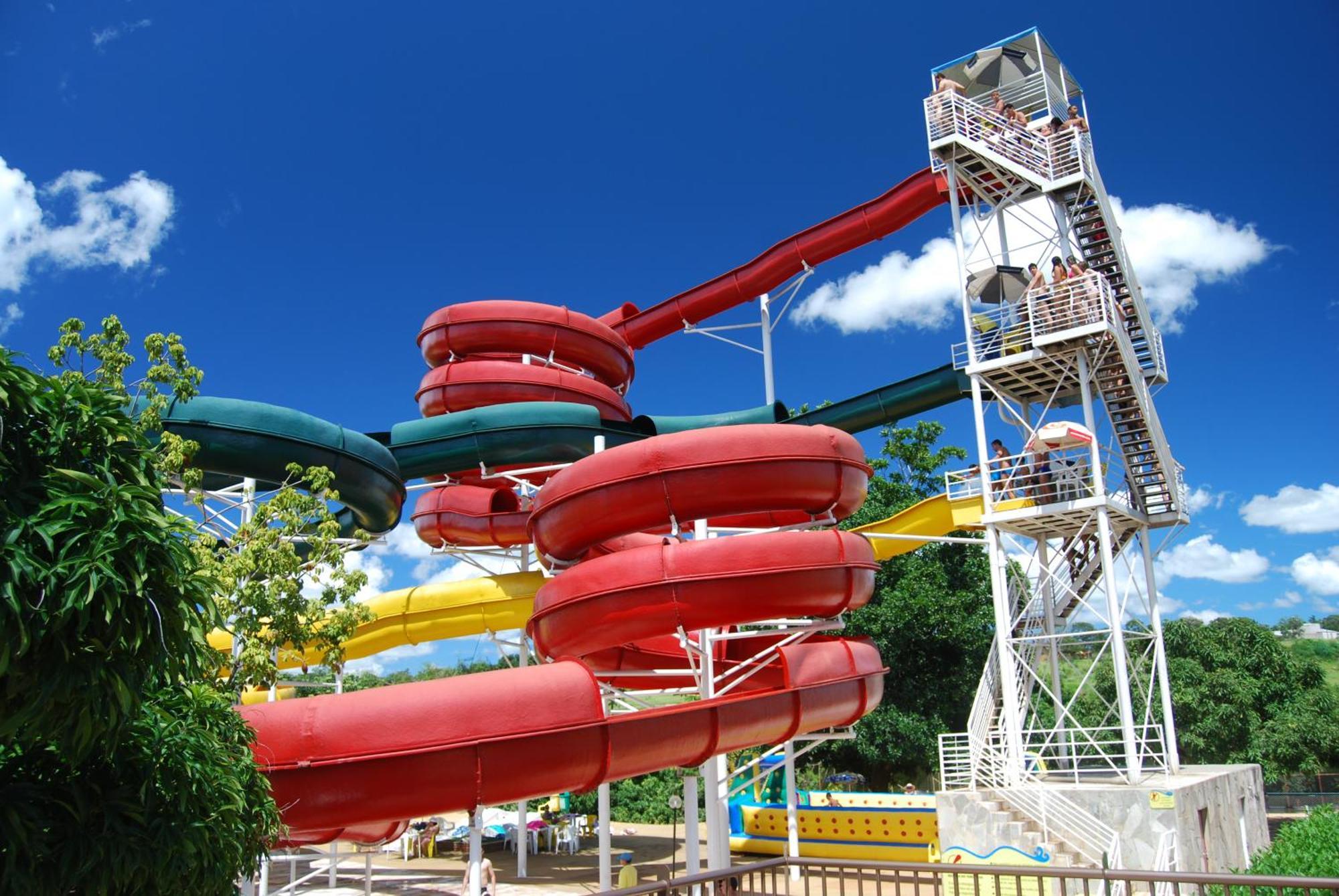 Spazzio Diroma Com Acesso Ao Acqua Park, Splash E Slide Caldas Novas Extérieur photo