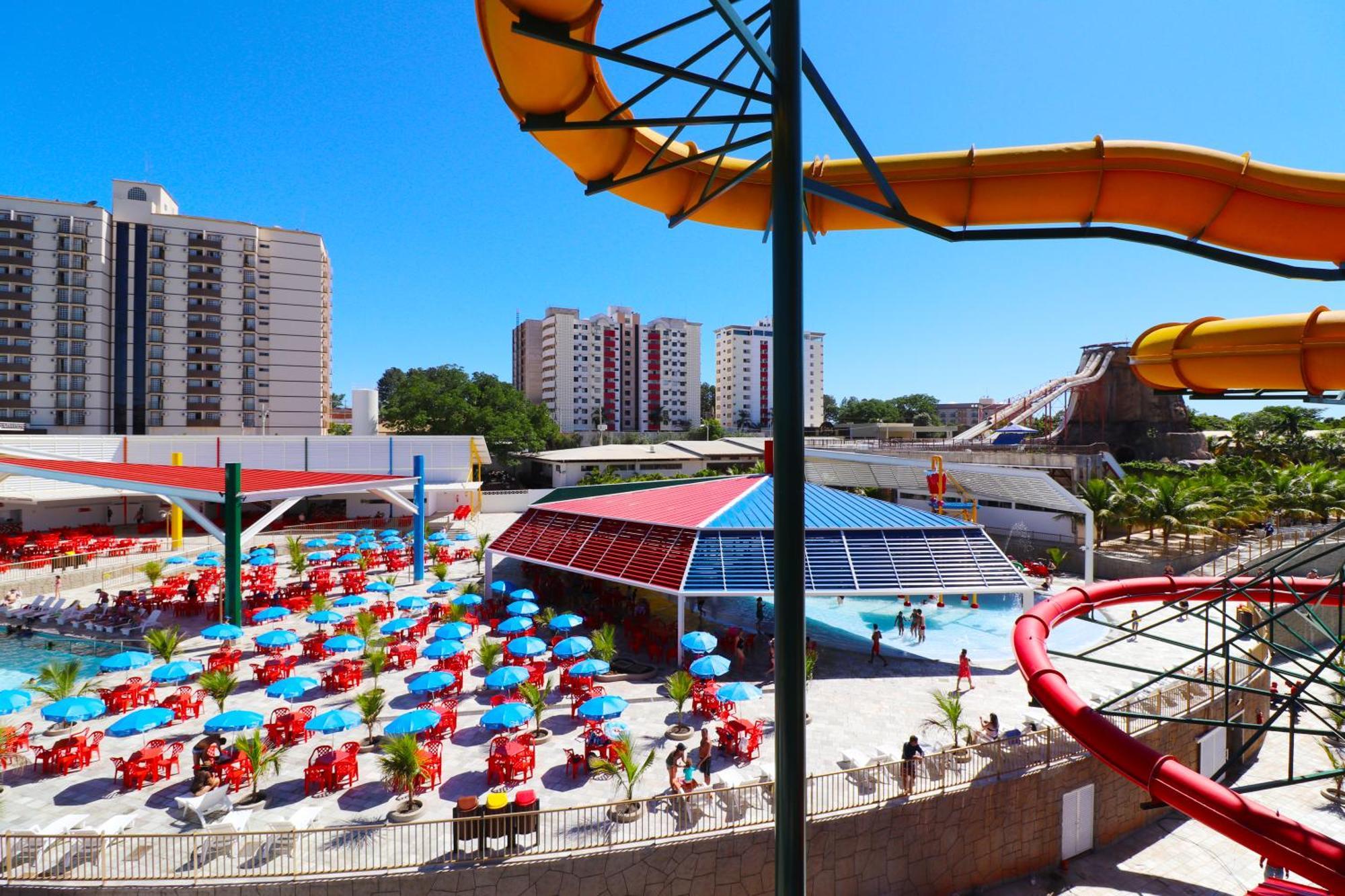 Spazzio Diroma Com Acesso Ao Acqua Park, Splash E Slide Caldas Novas Extérieur photo